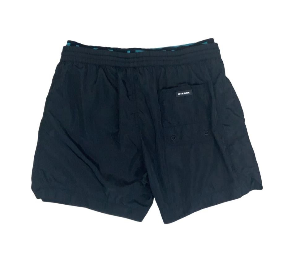 VTG 90S DIESEL BLUE SURF SPORT BOARD BEACH SHORTS MEDIUM