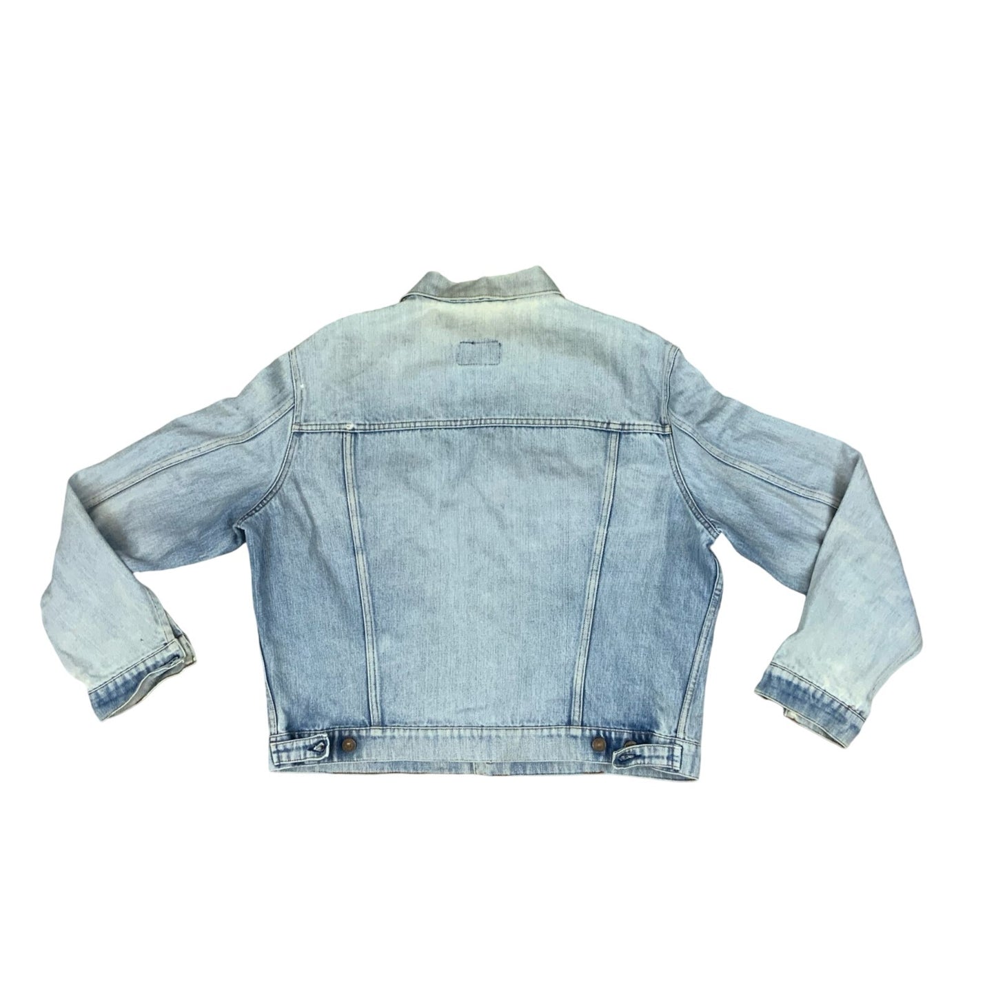 ORIGINAL 1970s USA LEVIS RED TAB TYPE 3 TRUCKER DENIM JACKET LIGHT WASH L