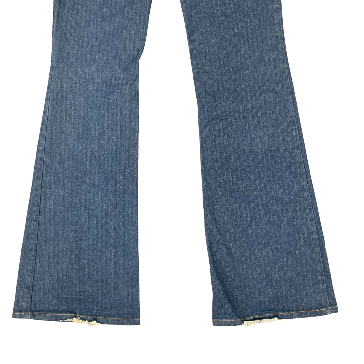 VTG 00s Y2K DOLCE & GABBANA BLUE SLIM BOOTCUT JEANS UK 8