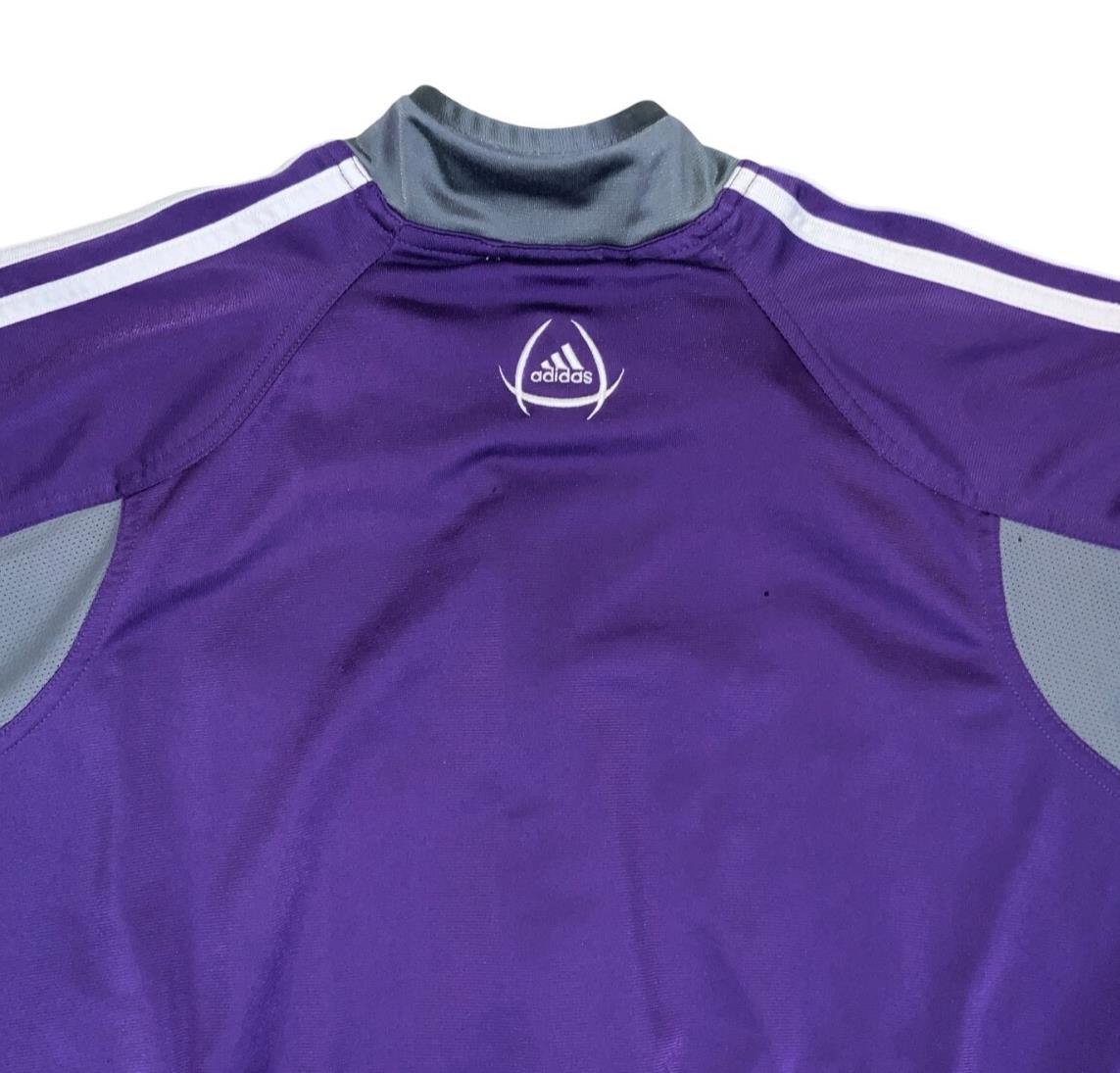 VTG 2004-2005 ADIDAS PURPLE RSC ANDERLECHT FOOTBALL TRAINING JACKET XL