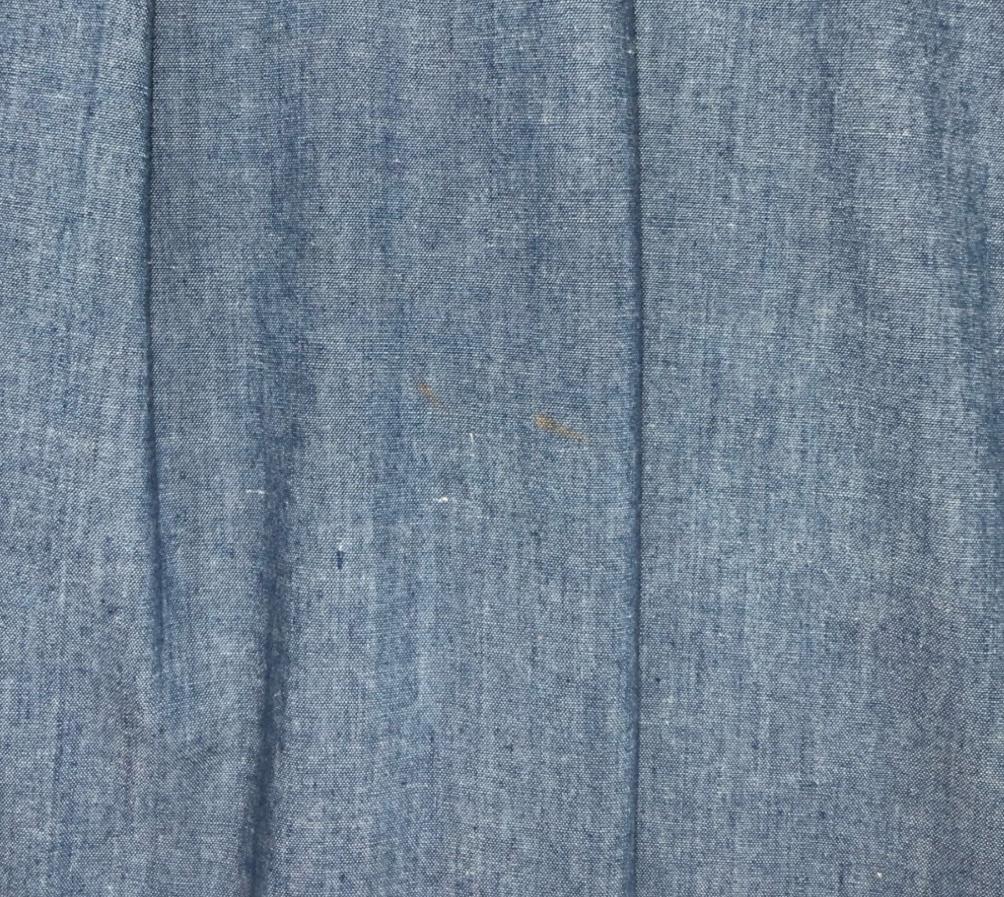 VTG 80s 'PIN-UP' HIGH WAIST LONG DENIM PATCHWORK BOTANICAL BOHO MIDI SKIRT S 8
