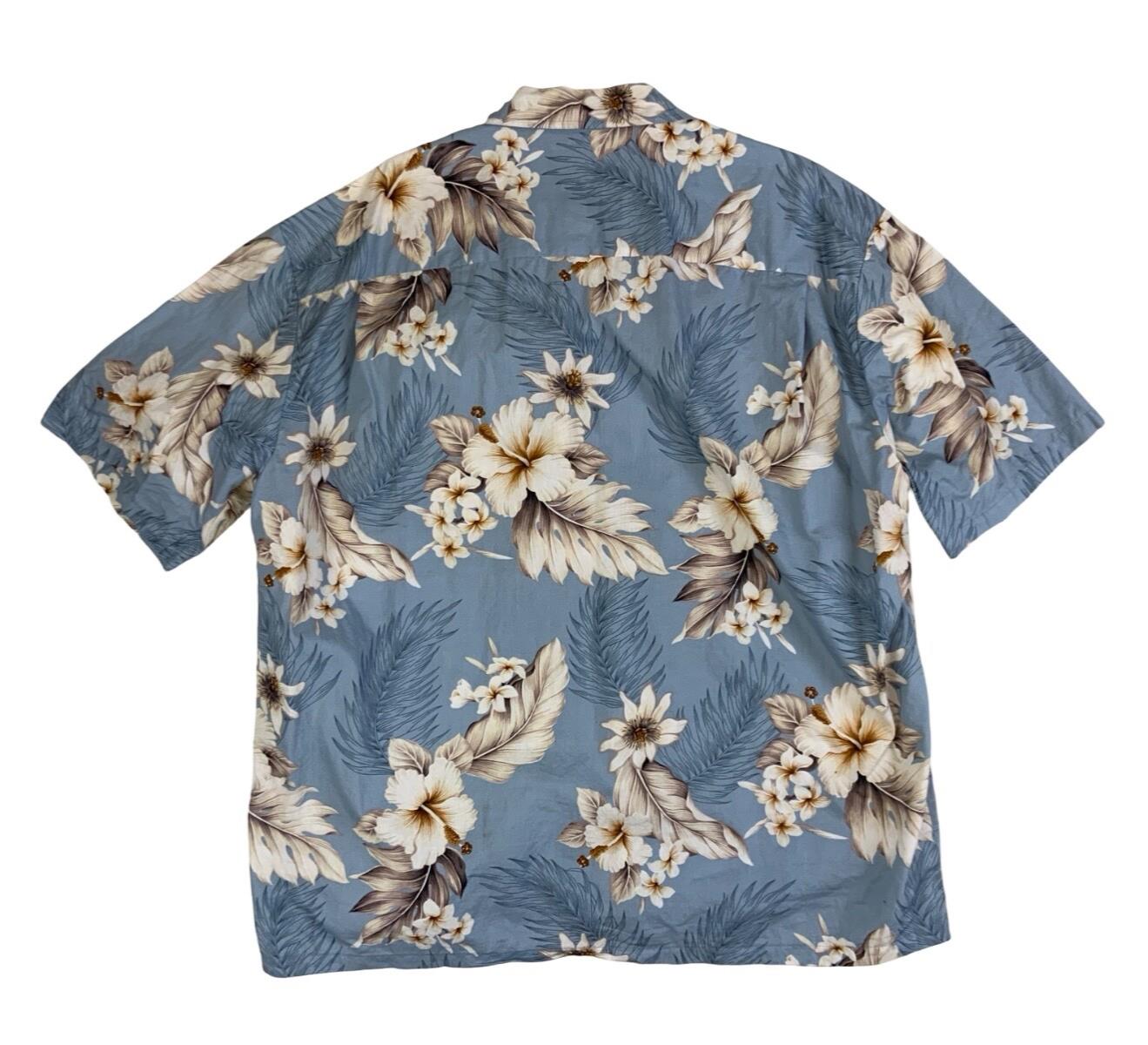 VTG PACIFIC LEGEND HAWAIIAN MADE ALOHA SHIRT COTTON TIKI ROCKABILLY 3XL 50”