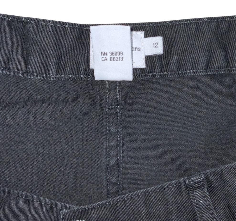 VTG 90s 'CALVIN KLEIN JEANS' BLACK CARGO SUMMER BEACH HOLIDAY HOT PANTS SHORTS M