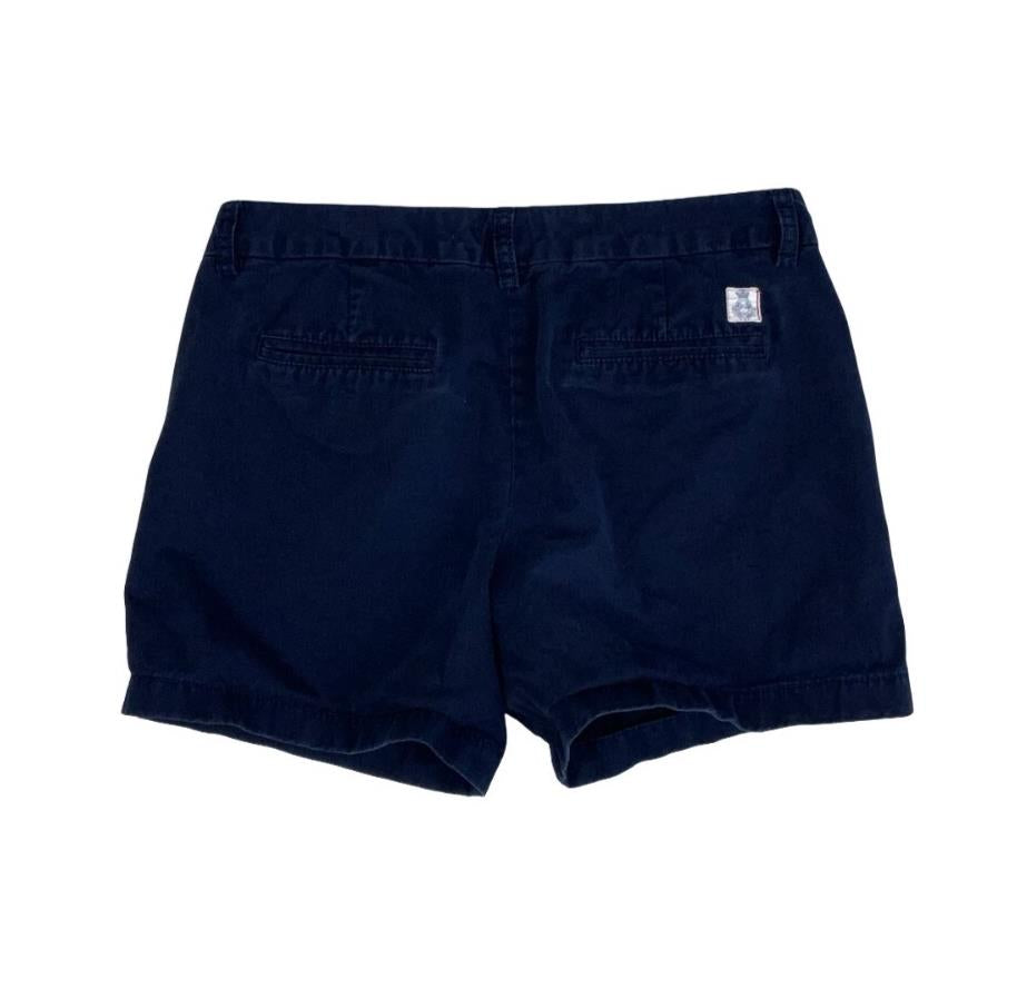 VTG 90s 'TOMMY HILFIGER' NAVY BLUE SUMMER BEACH HOT PANTS SHORT SHORTS S 10
