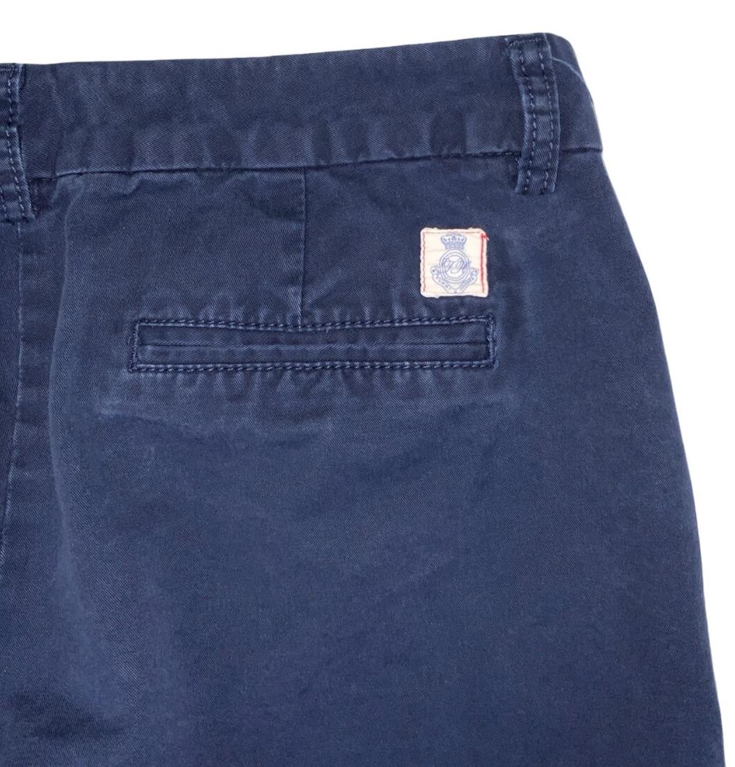 VTG 90s 'TOMMY HILFIGER' NAVY BLUE SUMMER BEACH HOT PANTS SHORT SHORTS S 10