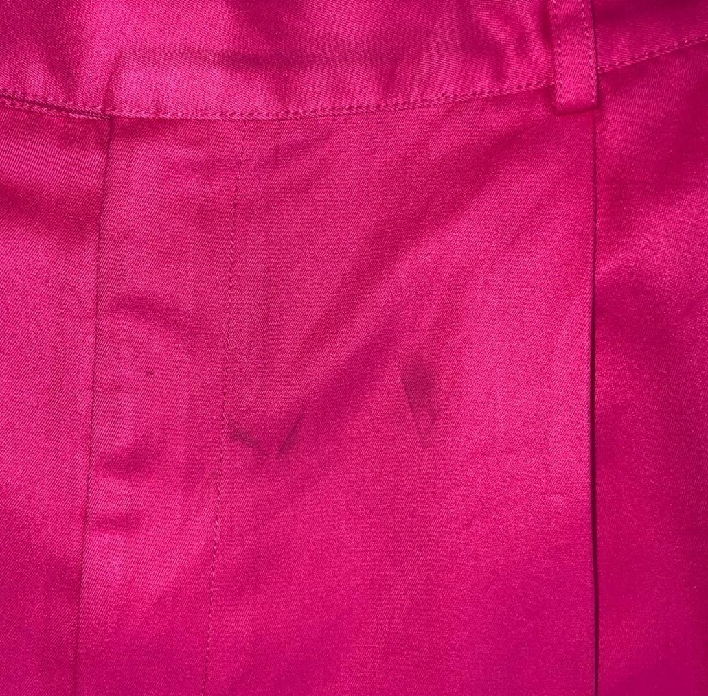 VTG 90s 'RALPH LAUREN' HIGH-WAIST PINK SUMMER DISCO HOLIDAY CHINO SHORTS S 10