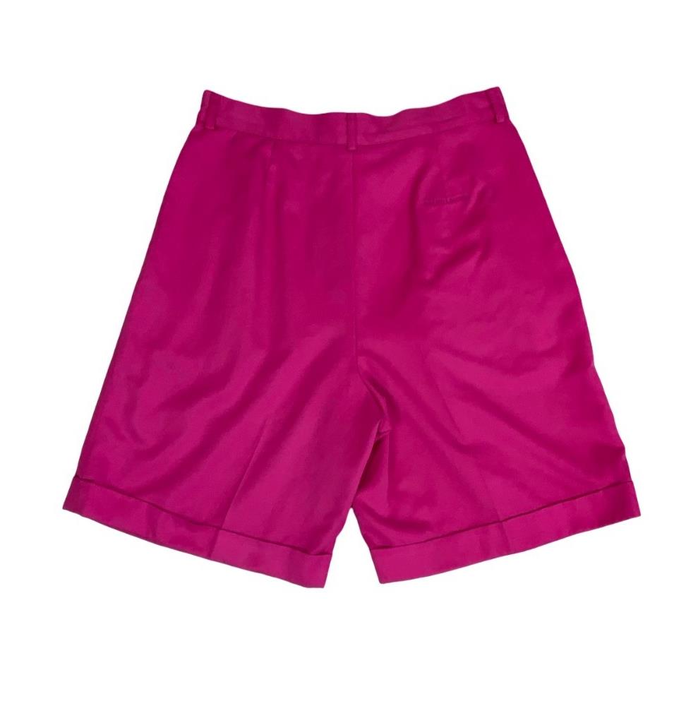 VTG 90s 'RALPH LAUREN' HIGH-WAIST PINK SUMMER DISCO HOLIDAY CHINO SHORTS S 10