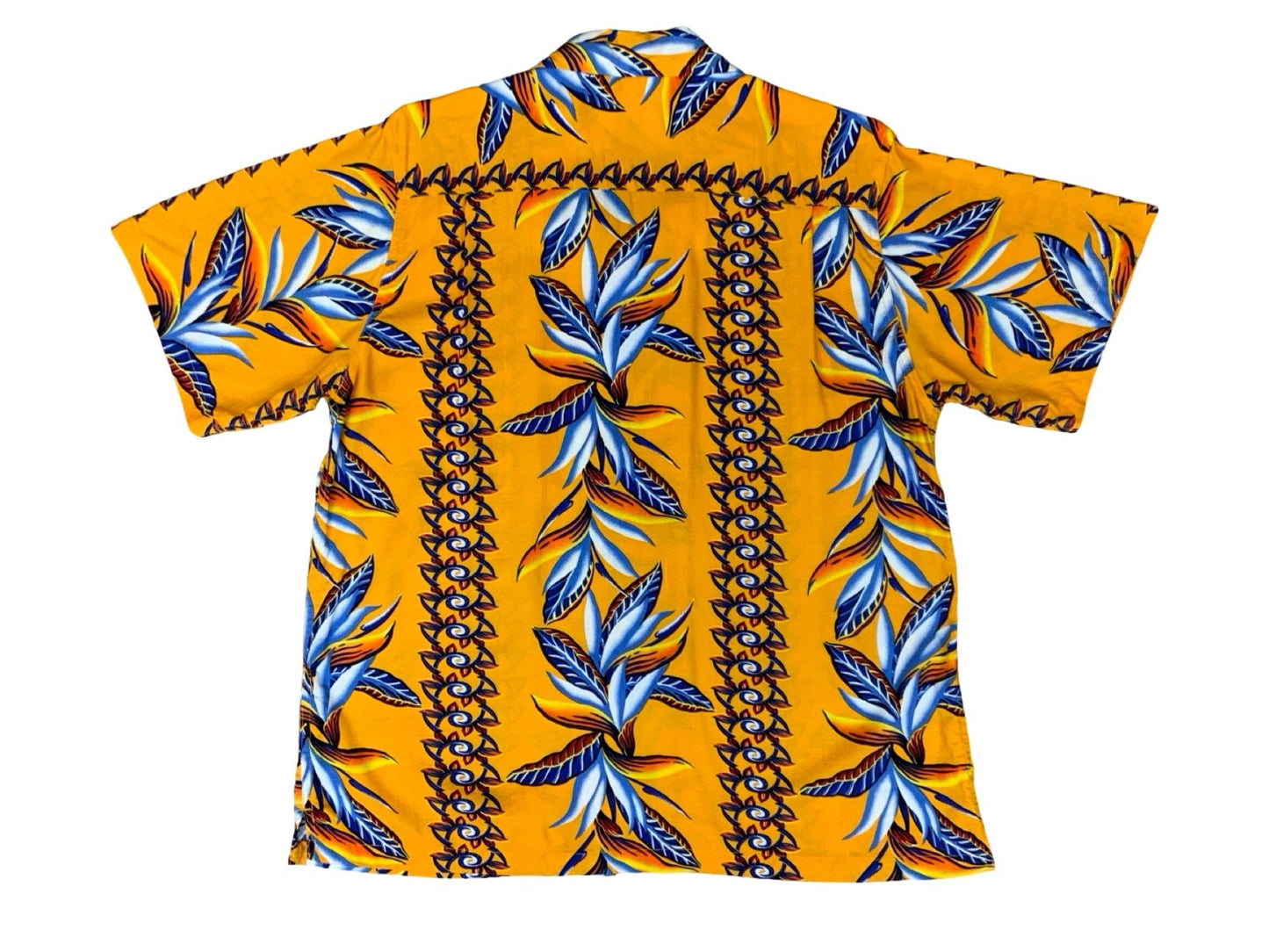 VTG HAWAIIAN HISTORY BOOK HAWAIIAN MADE ALOHA SHIRT COTTON TIKI ROCKABILLY M