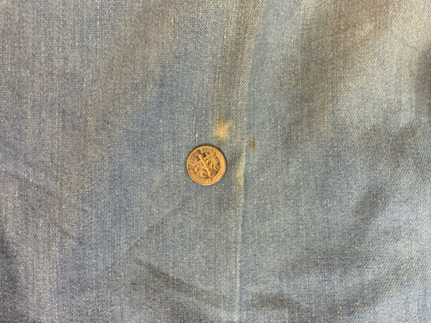 RARE VTG 70s LEVIS FOR MEN ORANGE TAB LIGHT DENIM FLARES JEANS MENS 34” W 31” L
