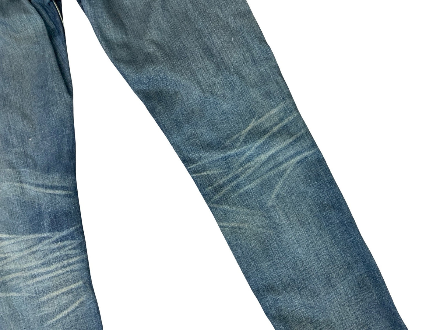 LEVIS 508 REDLINE SELVEDGE MENS RED TAB RAW DENIM JEANS ROCKABILLY 34” W 31” L