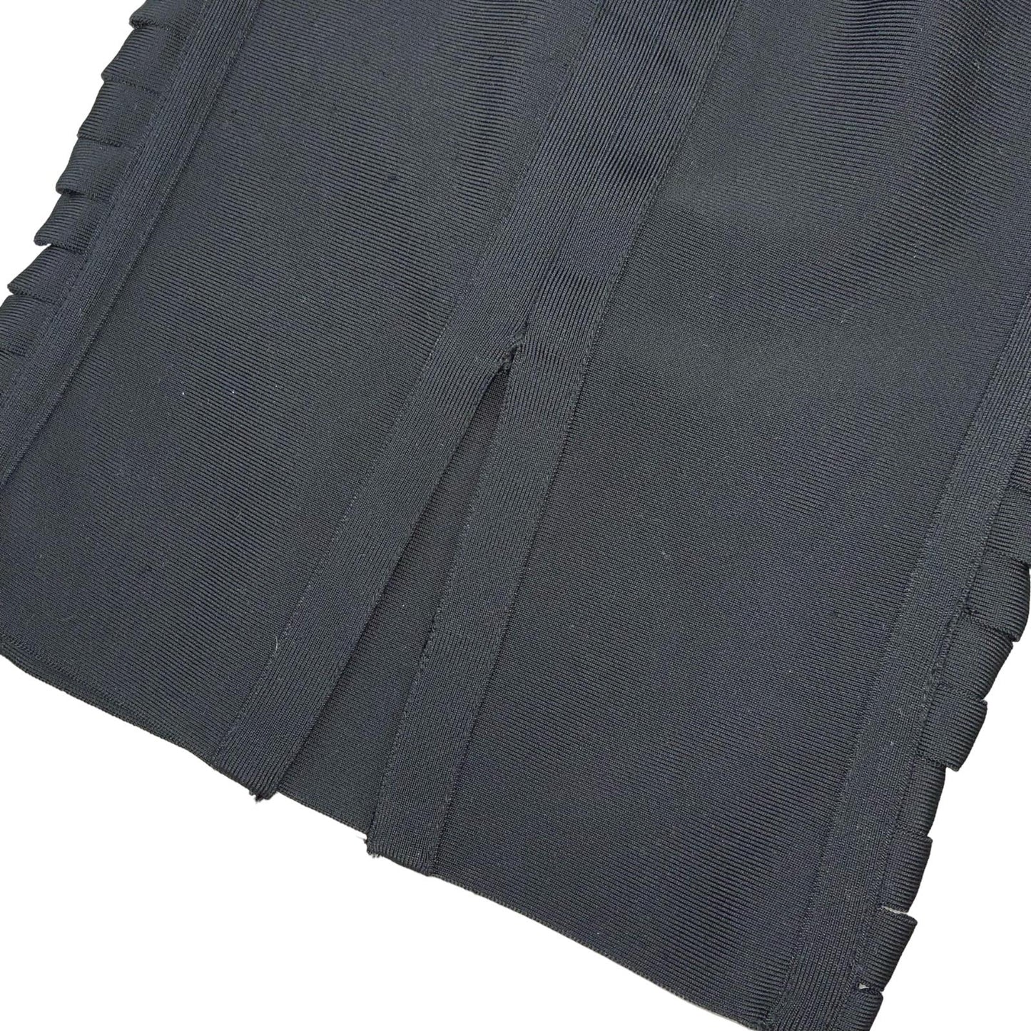 VTG 90s 'HOUSE OF CB' BLACK ELASTICATED BODYCON CUT-OUT DETAIL MAXI DRESS XS
