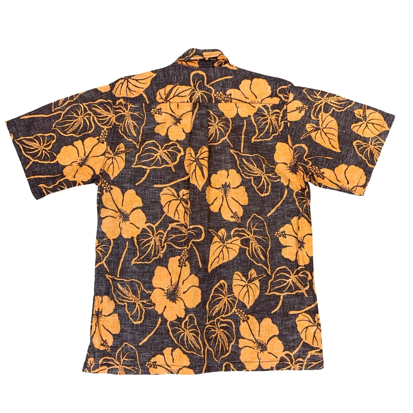 VTG BANNERS SURF AND BOARDERS STYLE REVERSE PRINT HAWAIIAN SHIRT LARGE