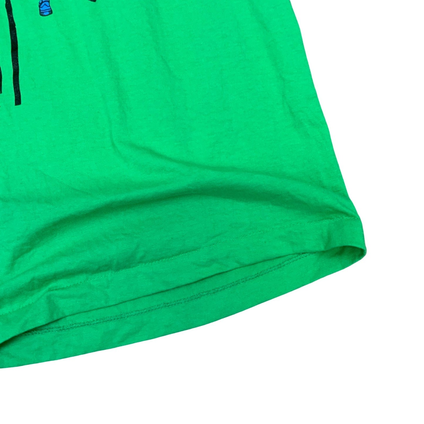 VTG 90S DC COMICS THE RIDDLER BATMAN GREEN SINGLE STITCH GRAPHIC TEE XL