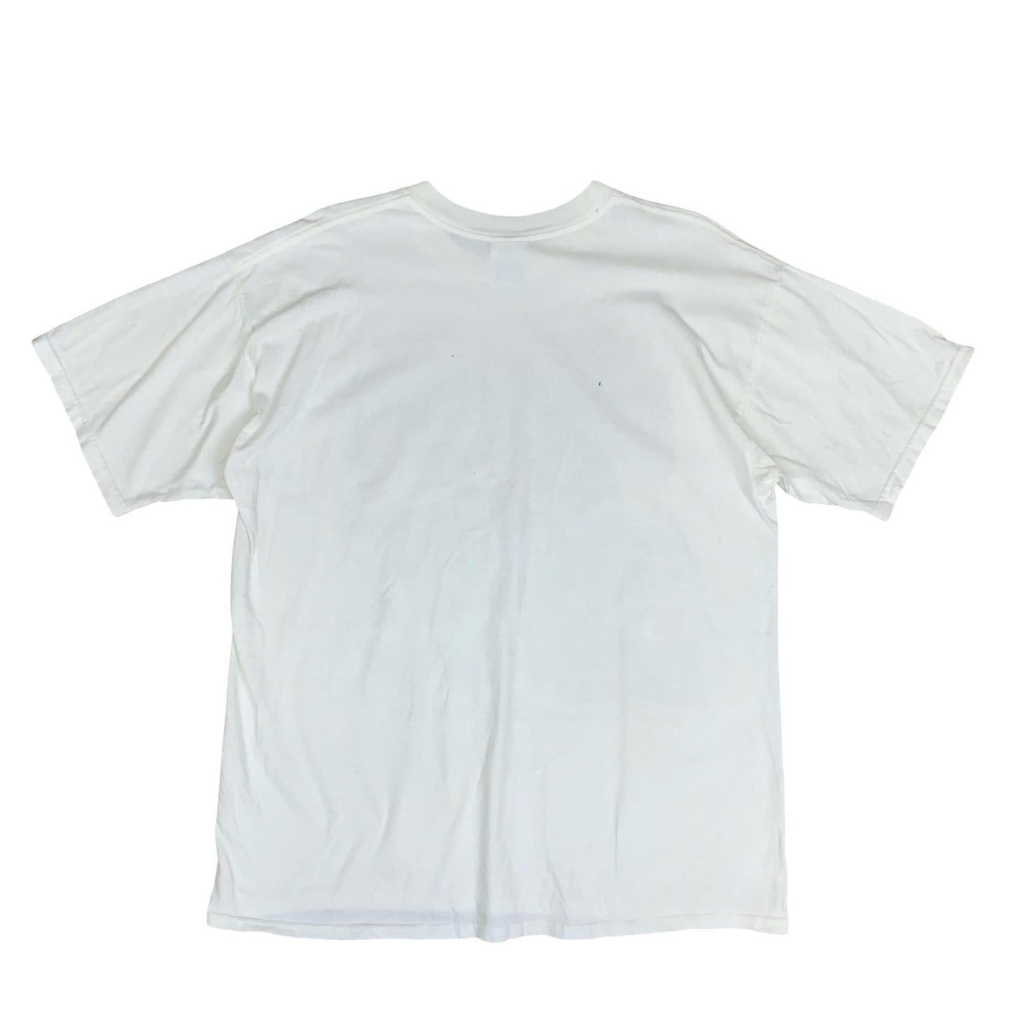 00s 'GILDAN' WHITE SUPERBOWL XXXV BALTIMORE RAVENS NFL CHAMPIONS T-SHIRT XL 2XL
