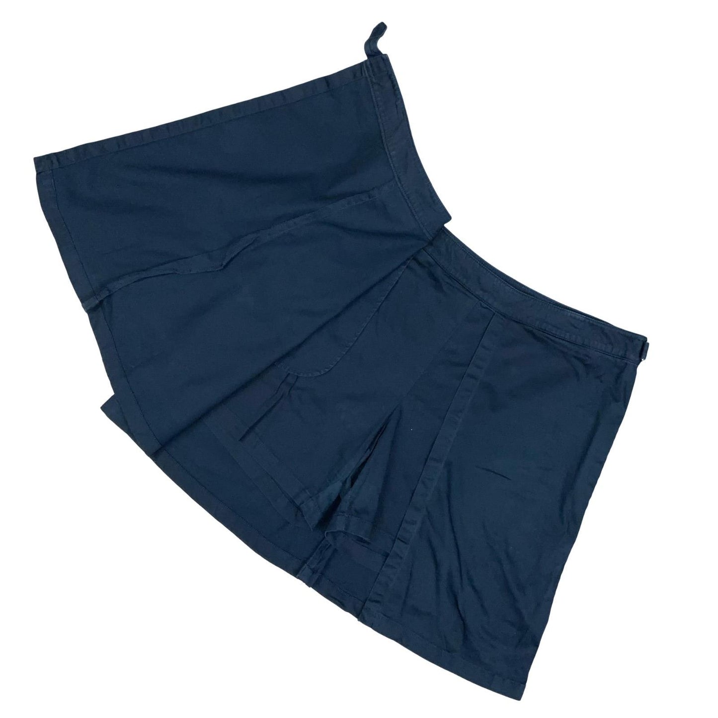 VTG 90s 'TOMMY HILFIGER' GOLF NAVY BLUE PREPPY WRAP-STYLE MINI SKORT