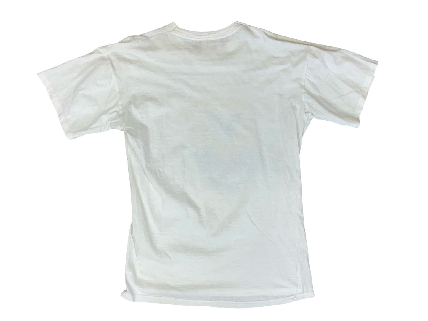 VTG 1990 DATED ITALIAN LUPO ALBERTO (ALBERT WOLF) CARTOON WHITE T SHIRT S