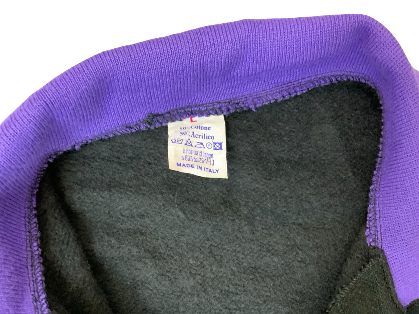 VTG 90s ITALIA 90 FOOTBALL FIFA WORLD CUP SWEATSHIRT MADE IN ITALY M