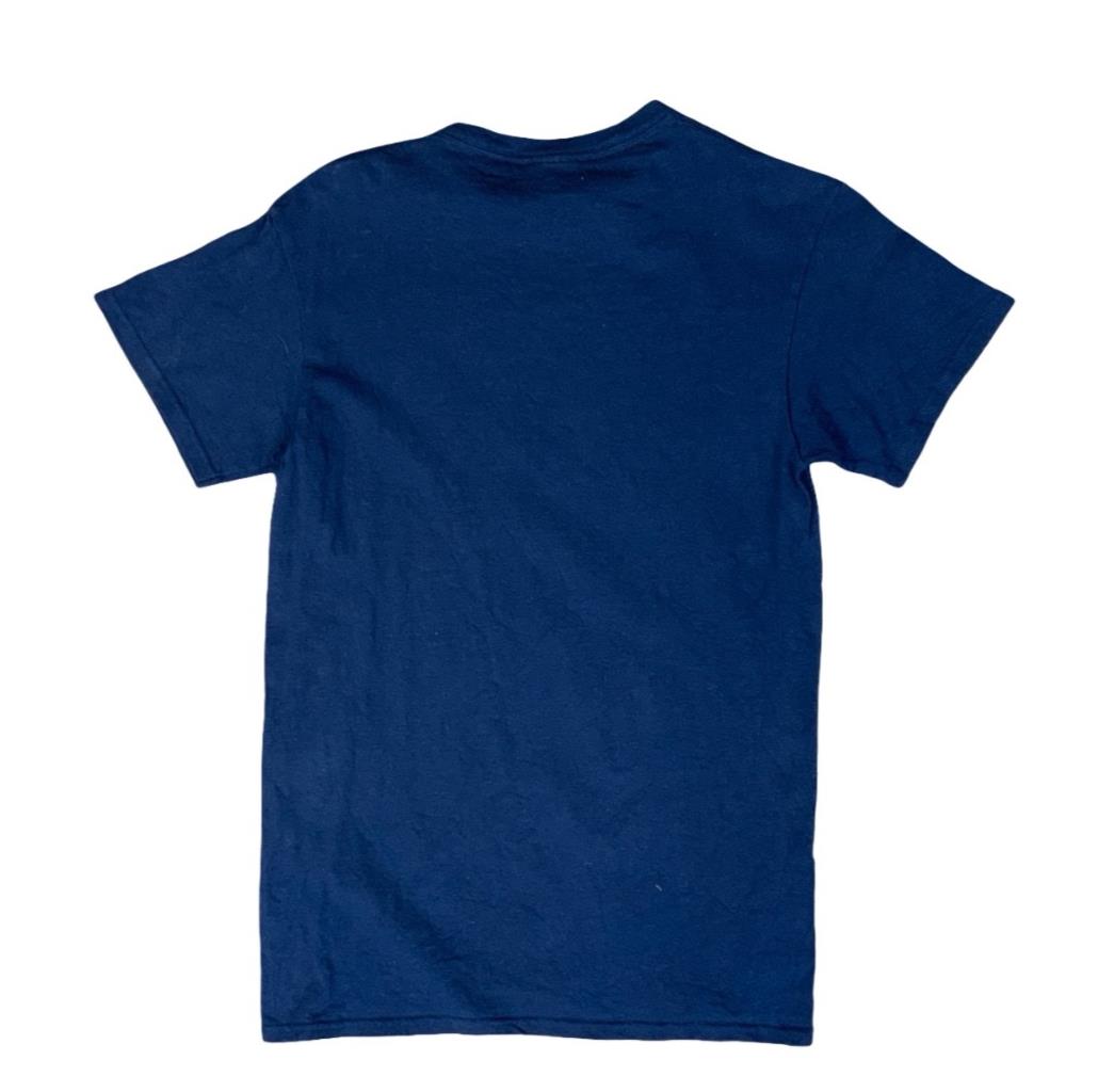 VTG 90s KENNEDY SPACE CENTRE NAVY BLUE DELTA PRO WEIGHT T SHIRT XS