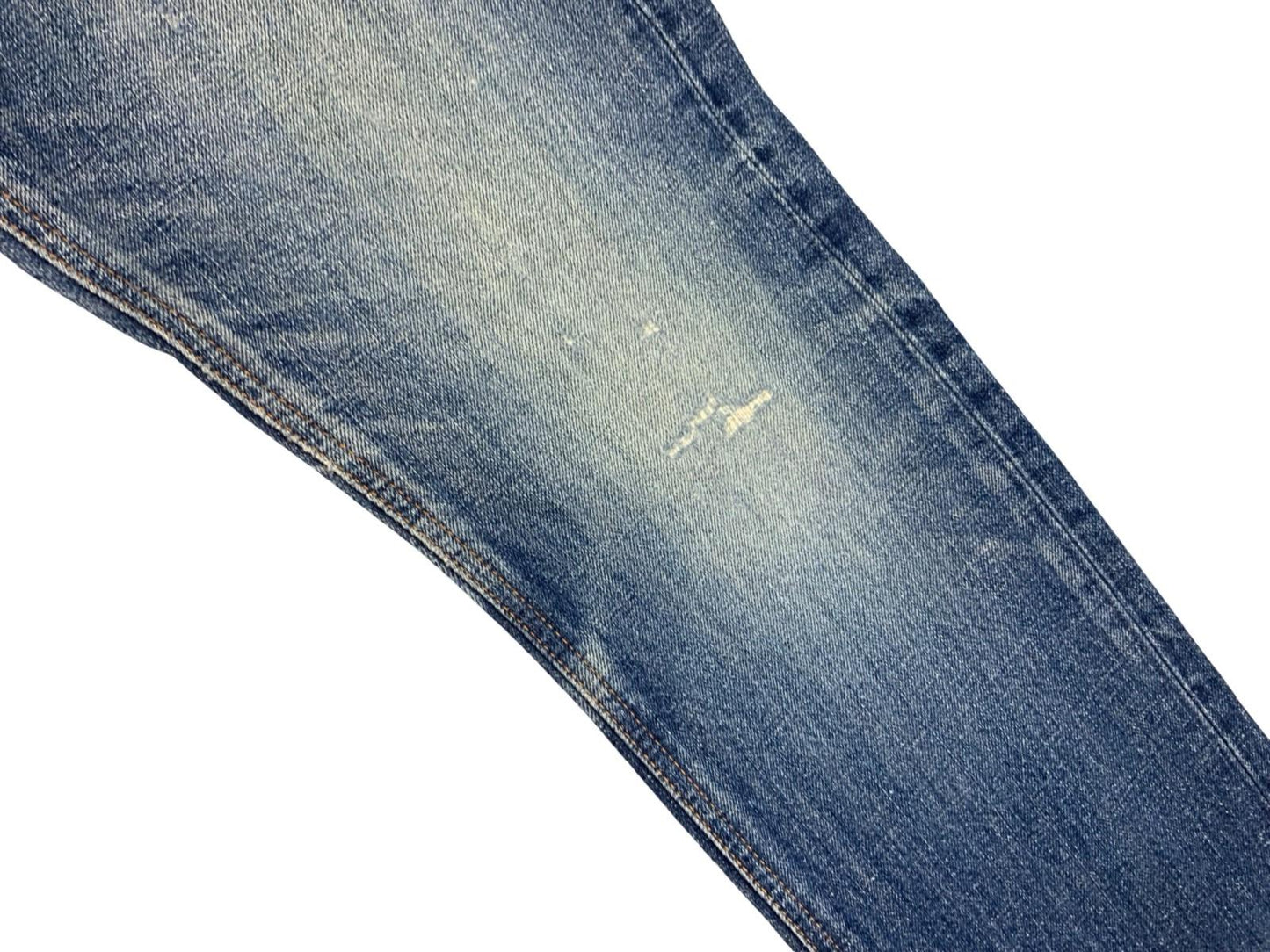 RARE VTG LTD LEE CHER COLAB UNION MADE JAPANESE CINCH BACK COWBOY JEANS 29W 28L
