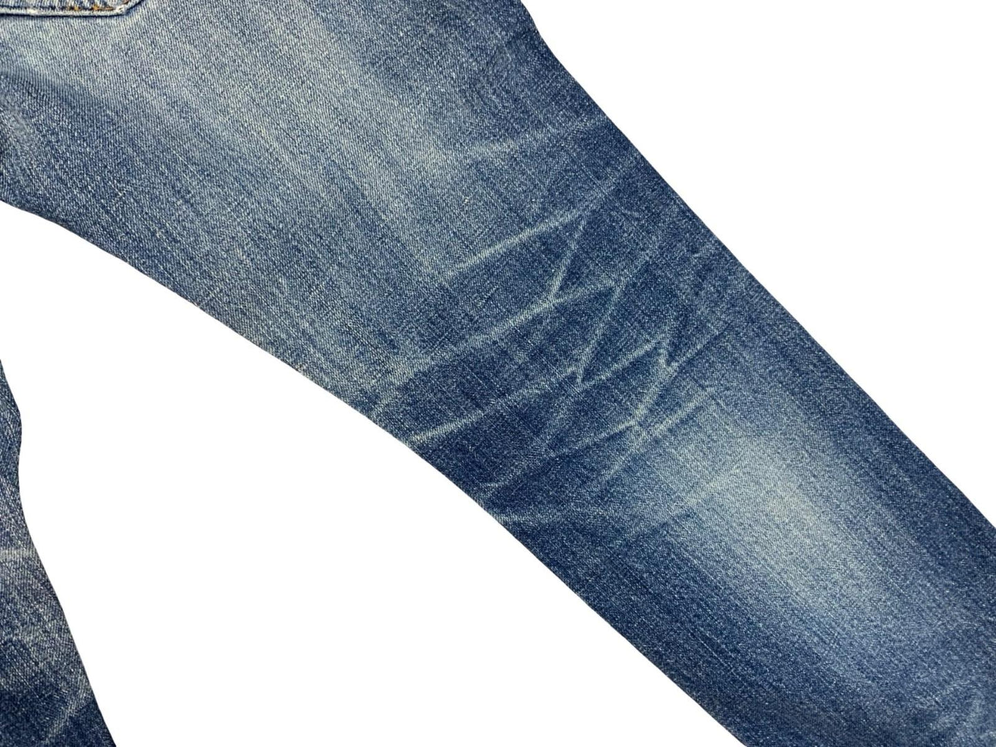 RARE VTG LTD LEE CHER COLAB UNION MADE JAPANESE CINCH BACK COWBOY JEANS 29W 28L