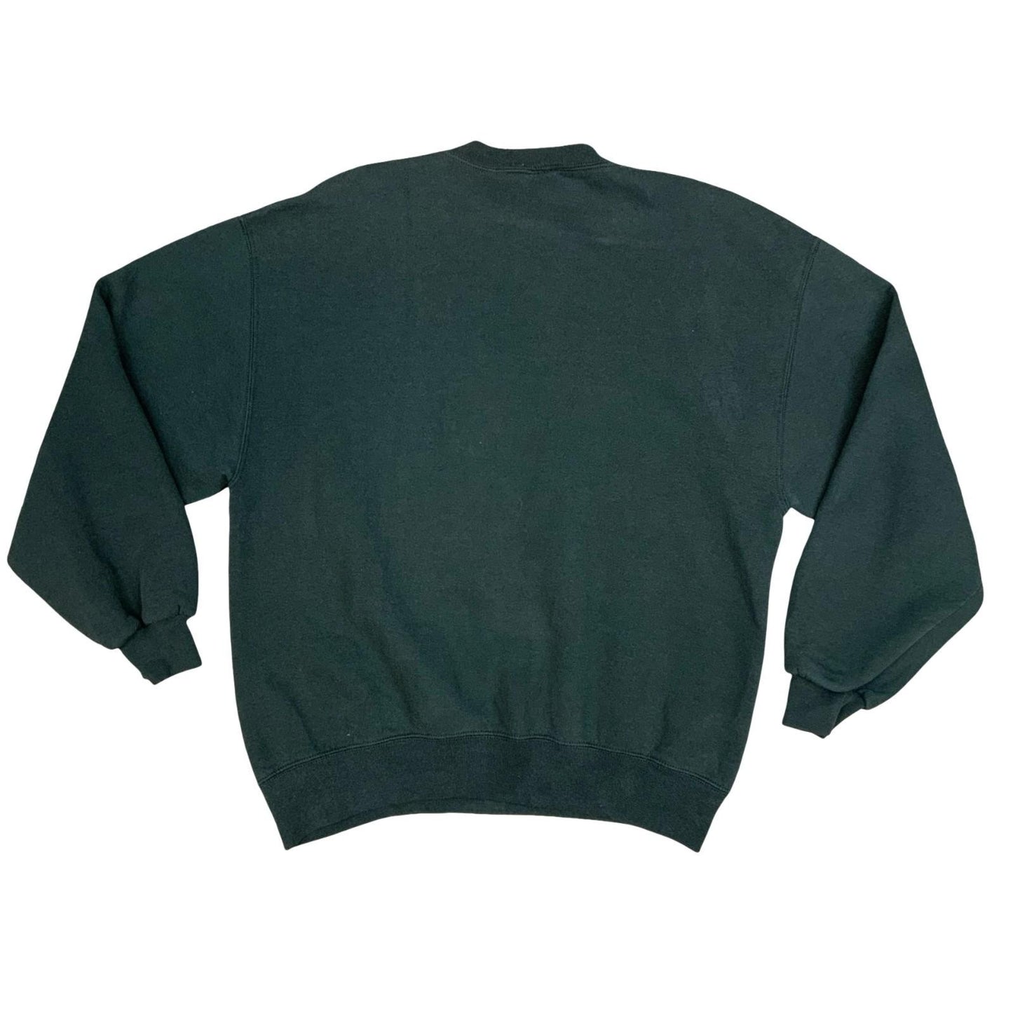 Vintage 90s Russell Athletic Carolina Panthers NFL Embroidered Black Crewneck L