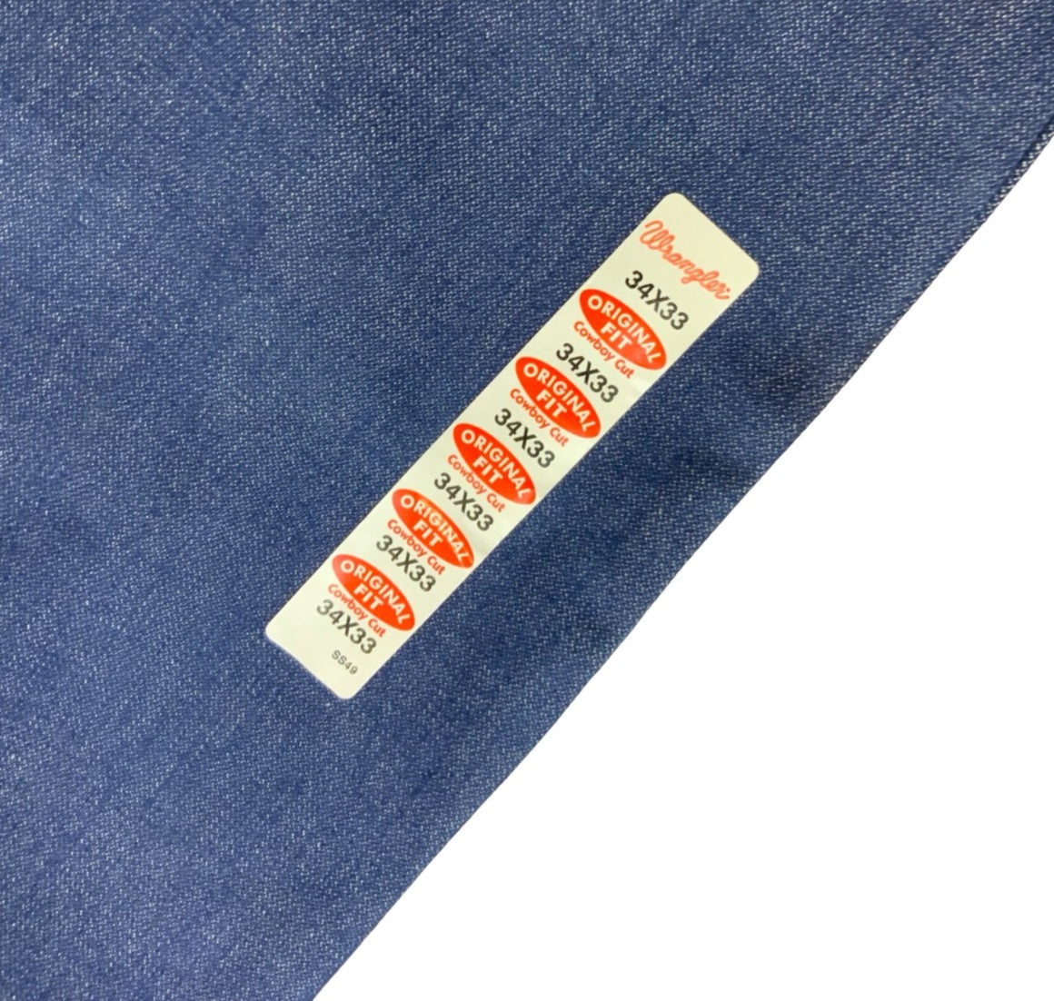 VTG UNWORN DEADSTOCK WRANGLER PRO RODEO THE OFFICIAL COMPETITION JEANS 34W 34L