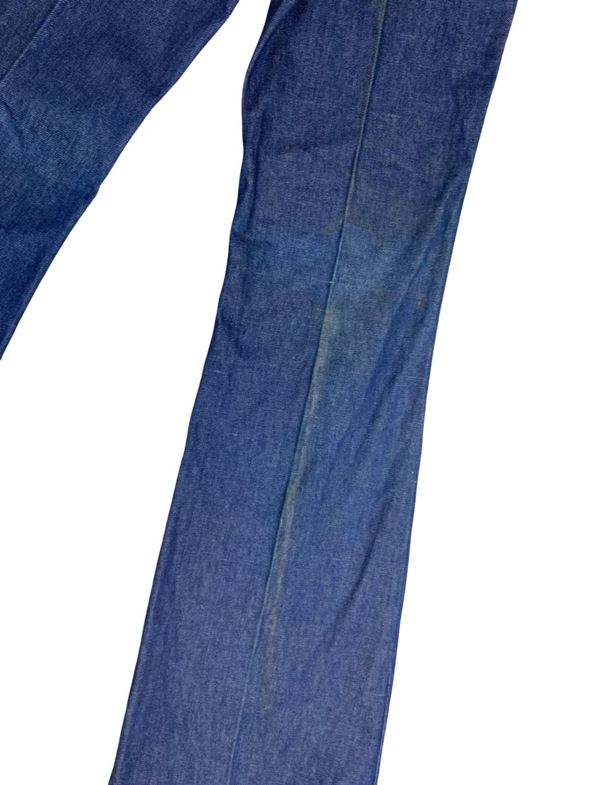 VTG RARE UNWORN LADIES 1970s LEVIS WHITE TAB DENIM FLARES JEANS S 8-10