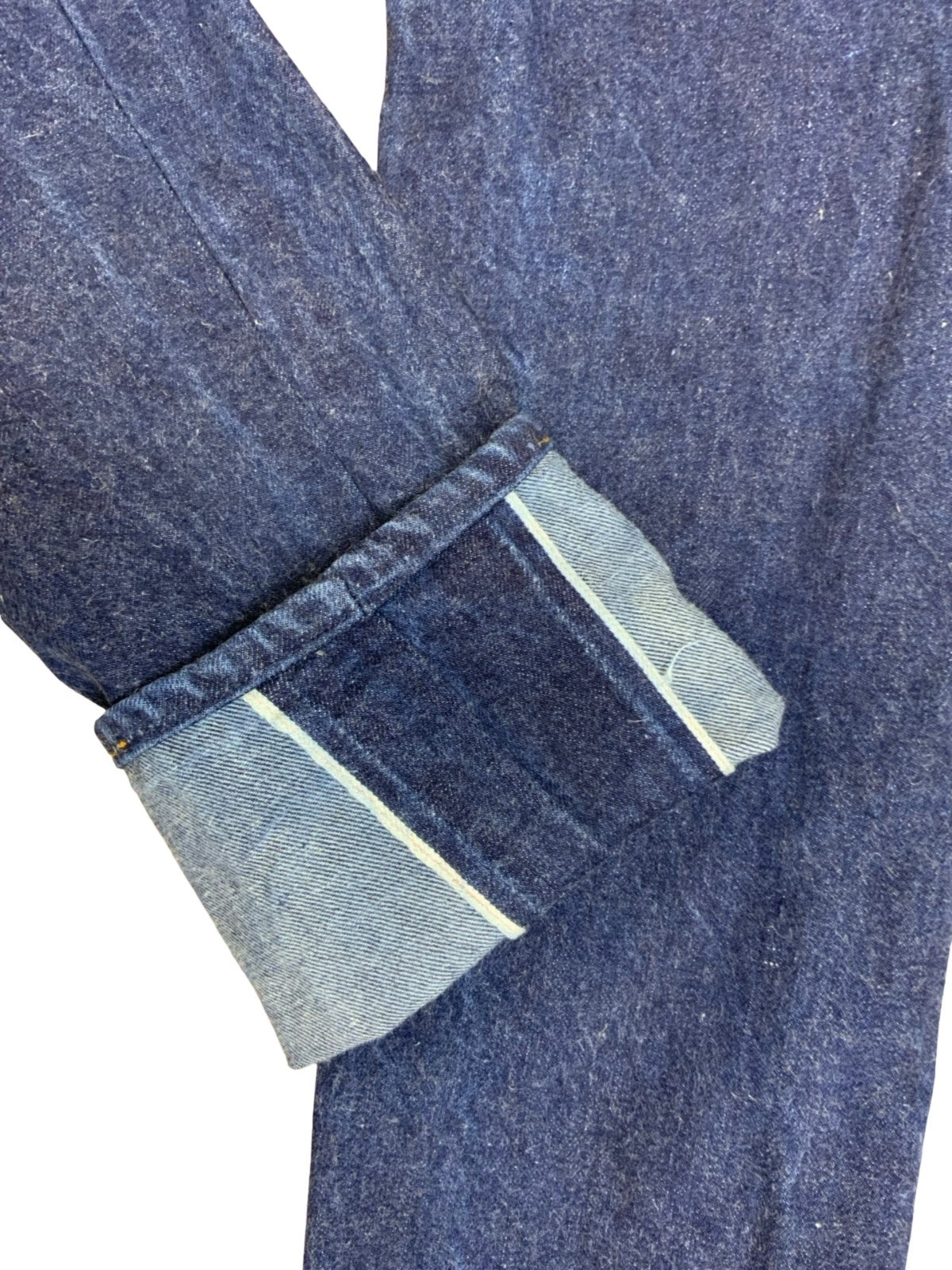 VTG 1990s RARE USA LEVIS 555 VALENCIA ST 501 SELVEDGE REWORKED SLIM LEG 28W 33L