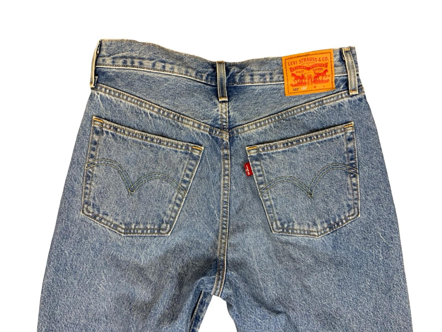 LEVIS LTD EDTN 501 150 150th ANNIVERSARY JEANS 1873-2023 HEART PATCH 30W 30L