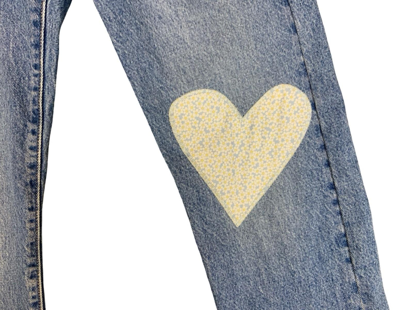 LEVIS LTD EDTN 501 150 150th ANNIVERSARY JEANS 1873-2023 HEART PATCH 30W 30L