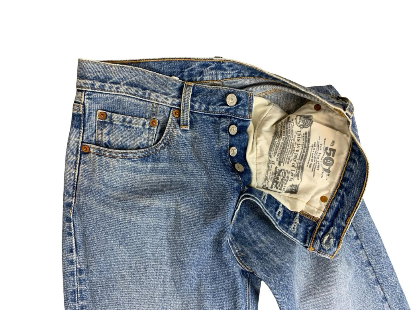 LEVIS LTD EDTN 501 150 150th ANNIVERSARY JEANS 1873-2023 HEART PATCH 30W 30L