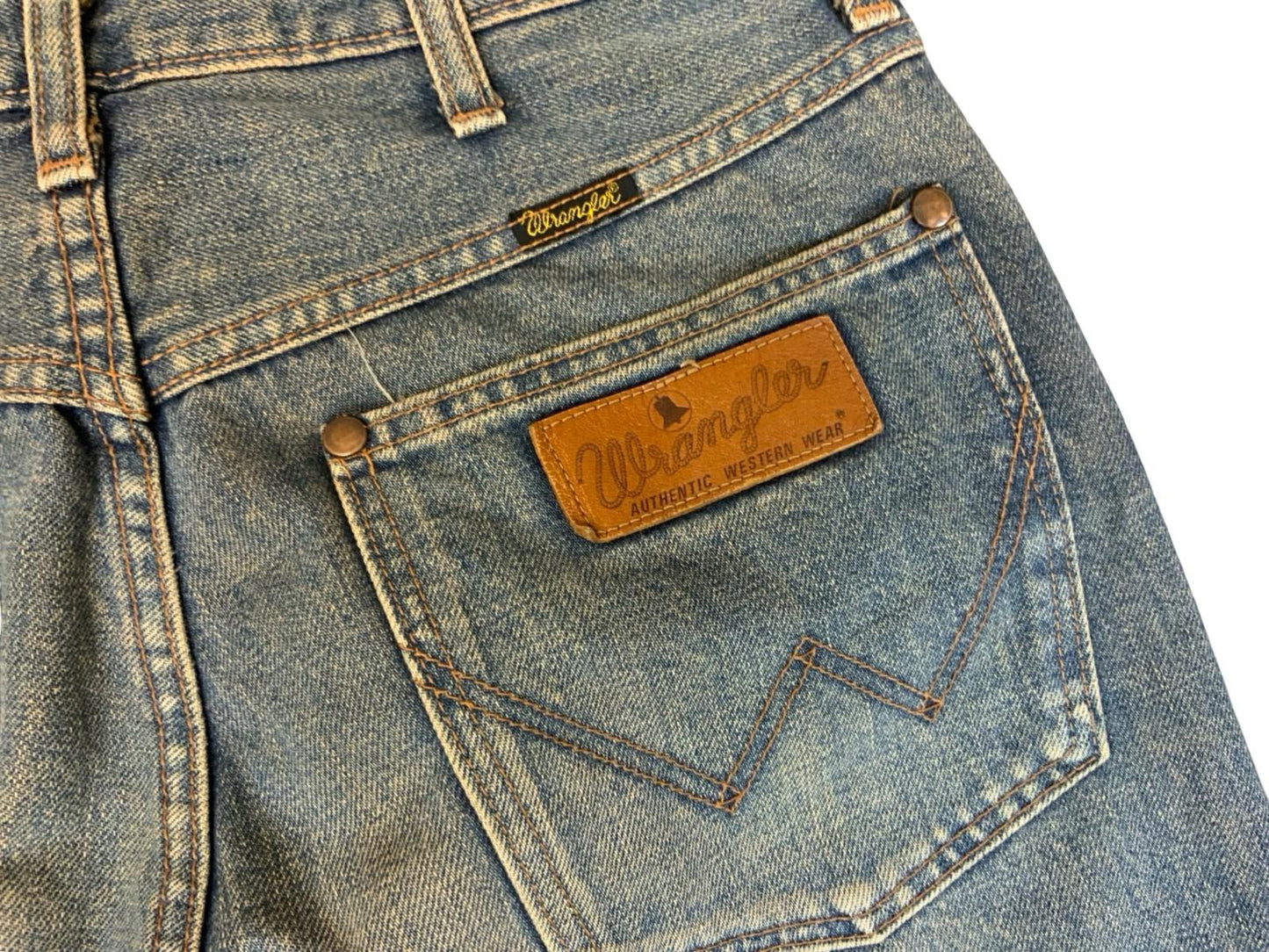 WRANGLER BLUEBELL JAPANESE SELVEDGE PREMIUM DENIM STRAIGHT LEG JEANS 31W 31L