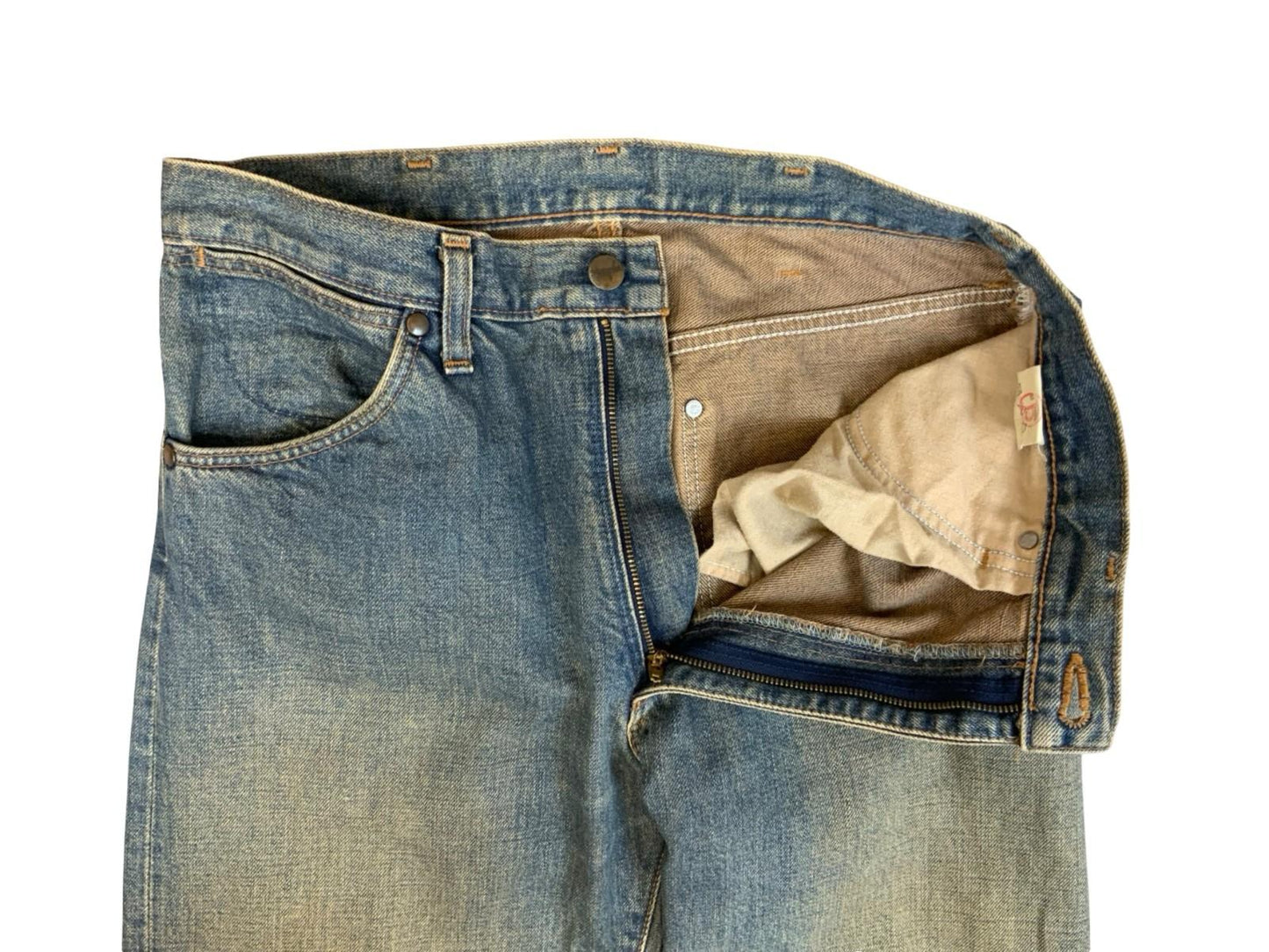WRANGLER BLUEBELL JAPANESE SELVEDGE PREMIUM DENIM STRAIGHT LEG JEANS 31W 31L