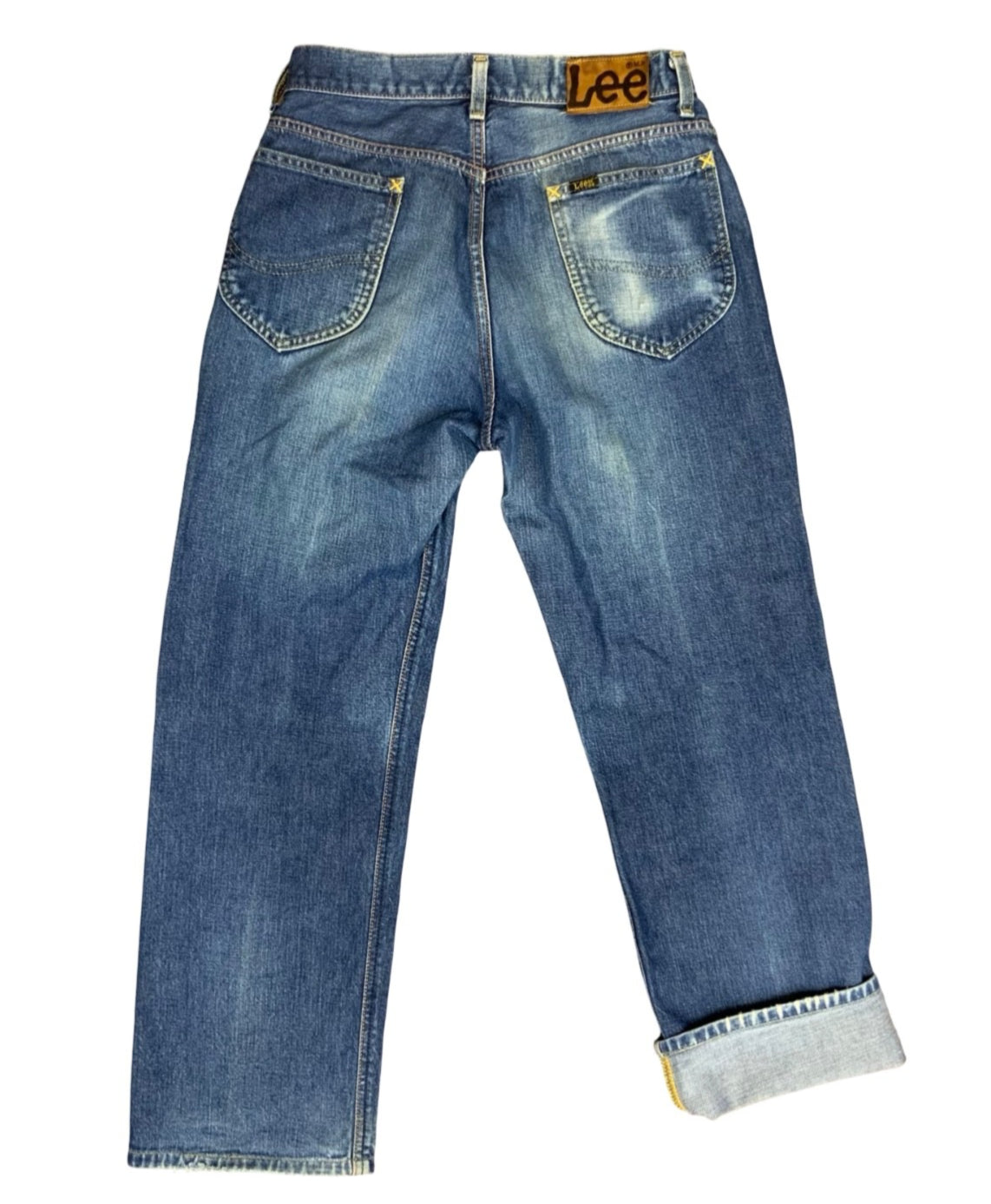 VTG 90s LEE RIDERS JPN JAPANESE PREMIUM SELVEDGE DENIM JEANS 30W 29L