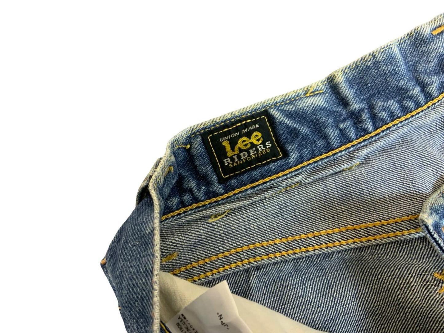 VTG 90s LEE RIDERS JPN JAPANESE PREMIUM SELVEDGE DENIM JEANS 30W 29L