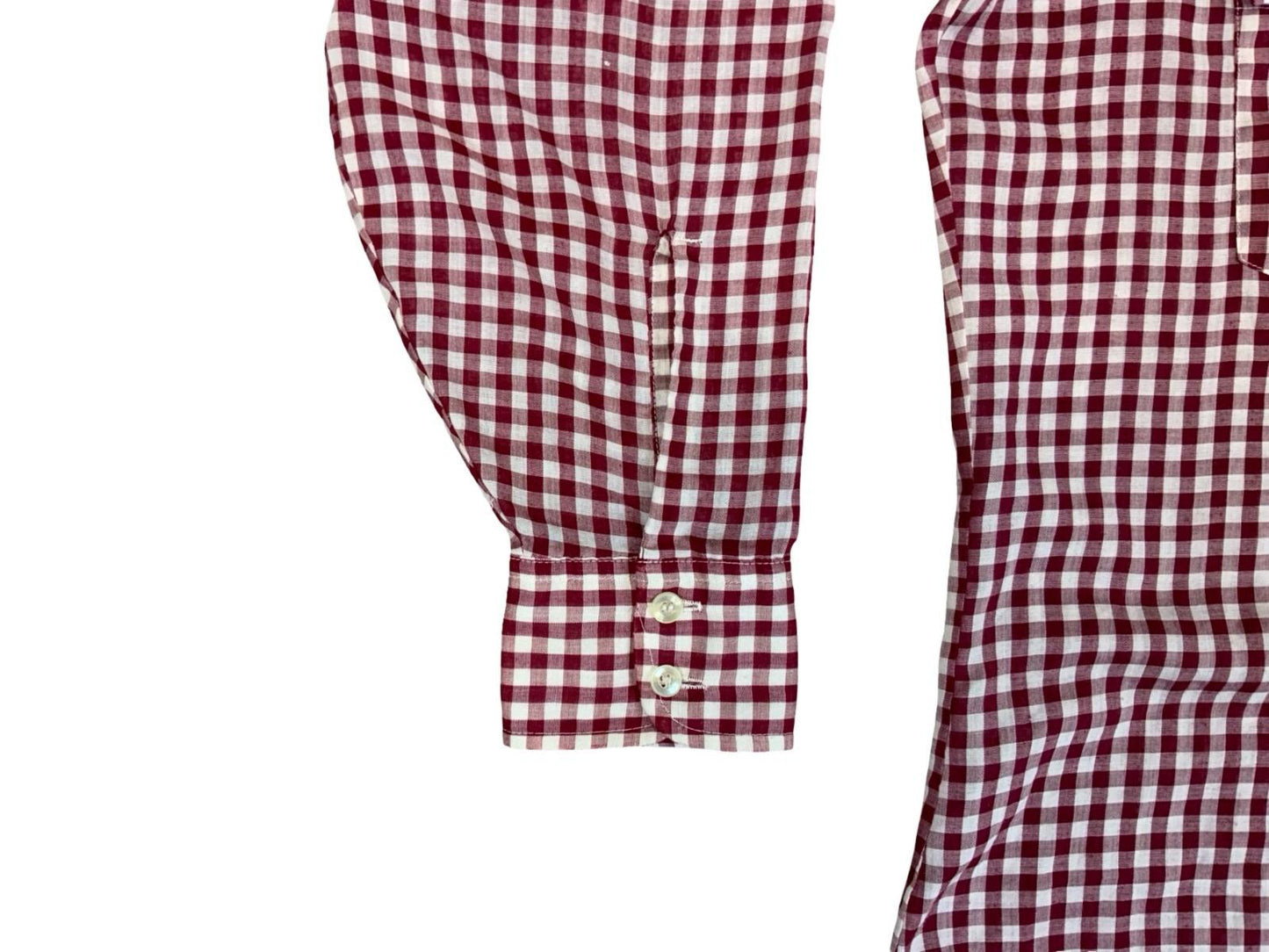 VTG 70s LEVIS BIG E WHITE TAB GINGHAM SHIRT WESTERN ROCKABILLY MOD SKINS XXL