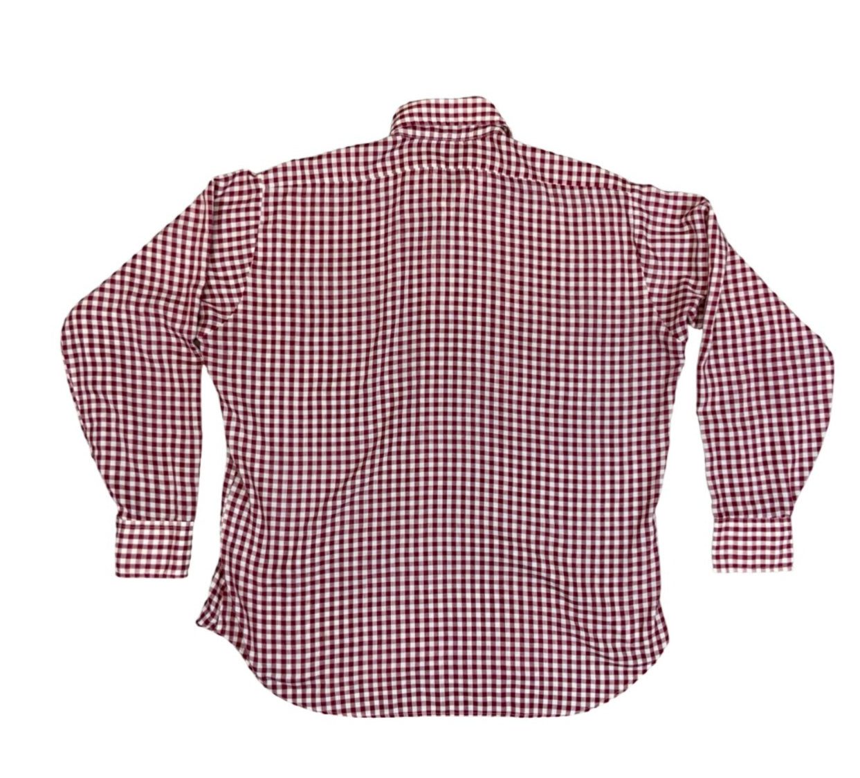 VTG 70s LEVIS BIG E WHITE TAB GINGHAM SHIRT WESTERN ROCKABILLY MOD SKINS XXL