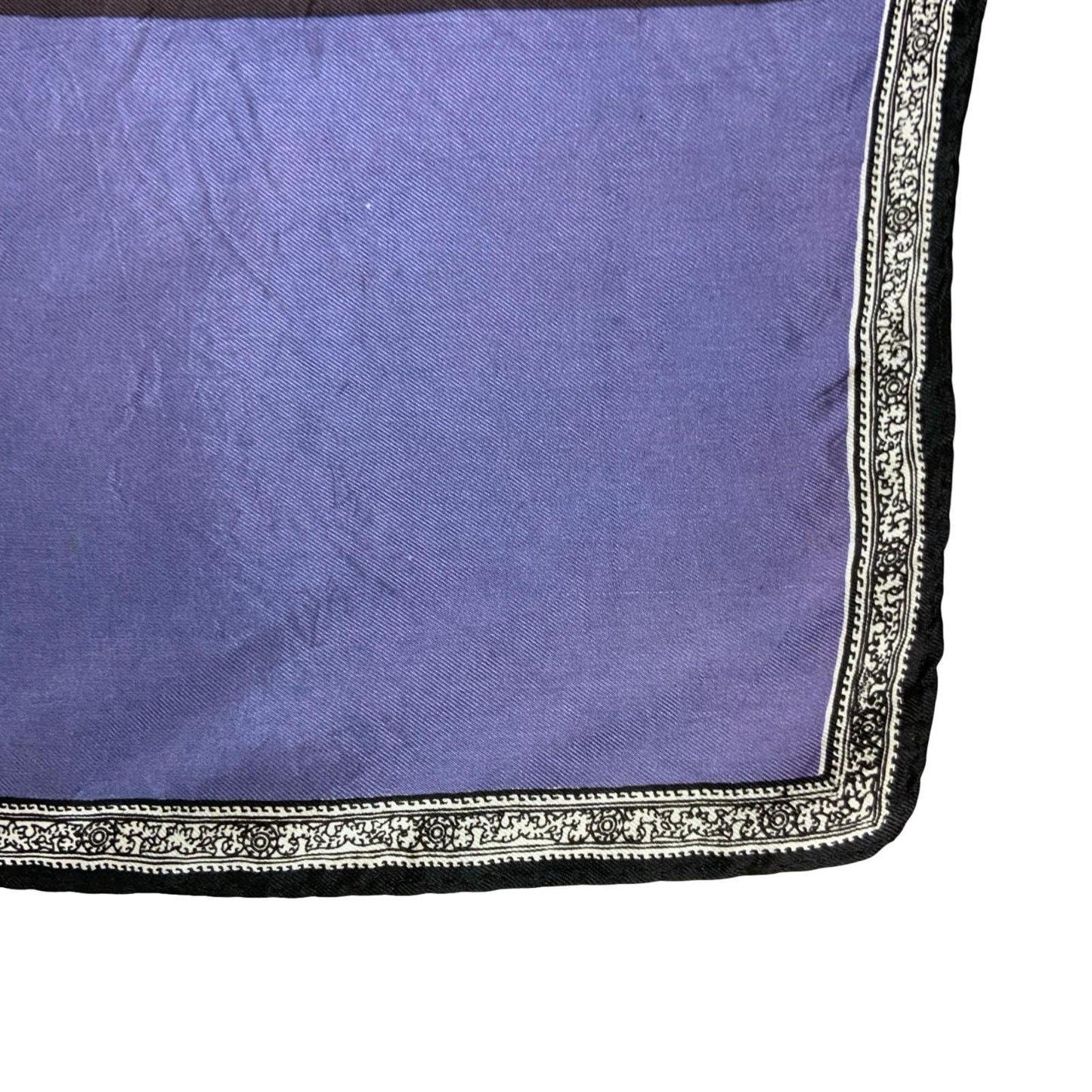VTG MILTI-COLOURED BLOCK GEOMETRIC MANDALA DESIGN INTRICATE SILK SQUARE SCARF
