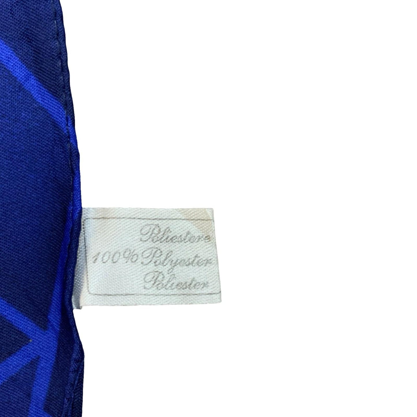 VTG 90s Y2K BLUE GOLD SUN CELESTIAL GRAPHIC STAR BOHO ALTAR CLOTH SQUARE SCARF