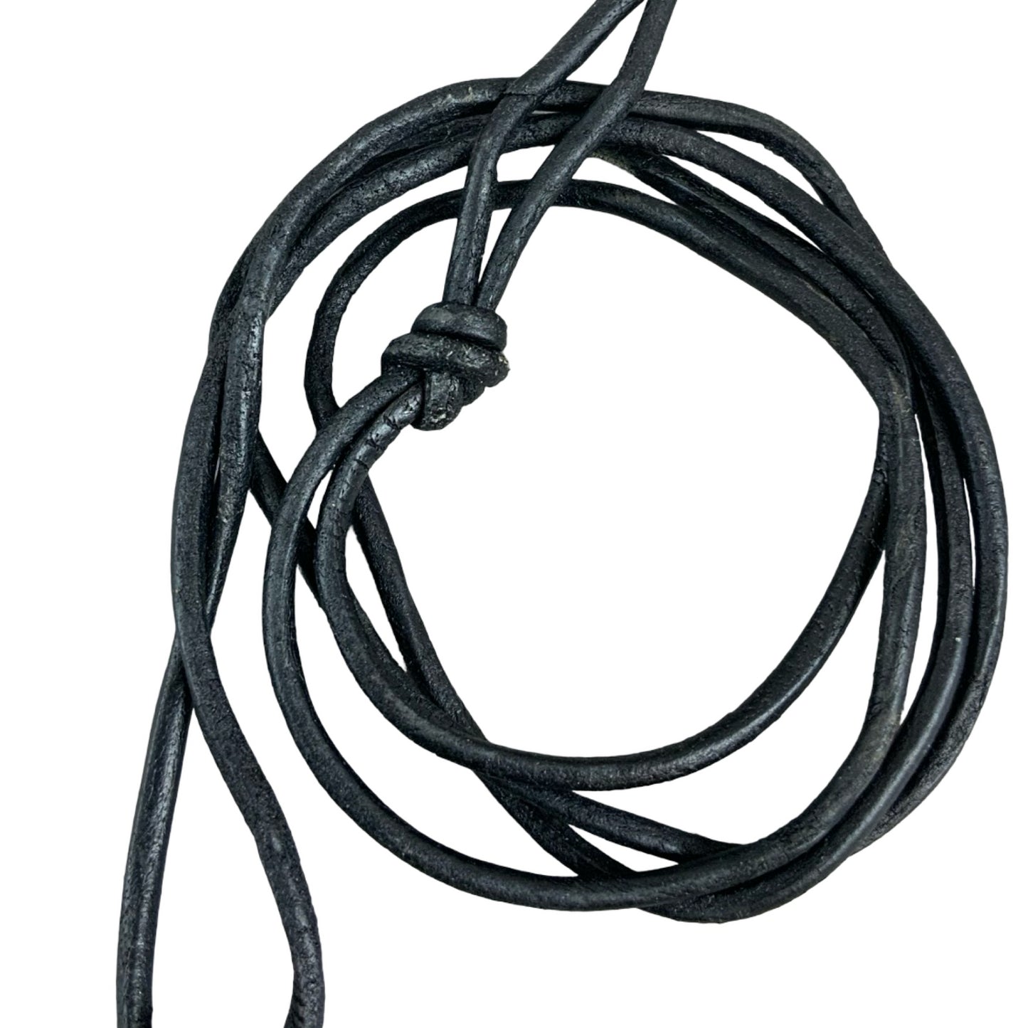 Vintage Deadstock 90s Y2K Large Metal Moon Celestial Thong Necklace