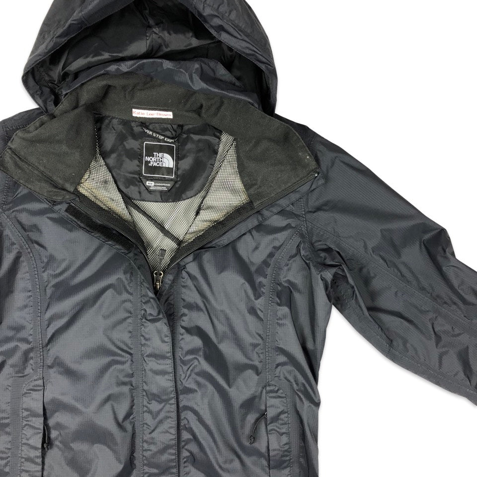 Vintage The North Face Black Raincoat 10-16