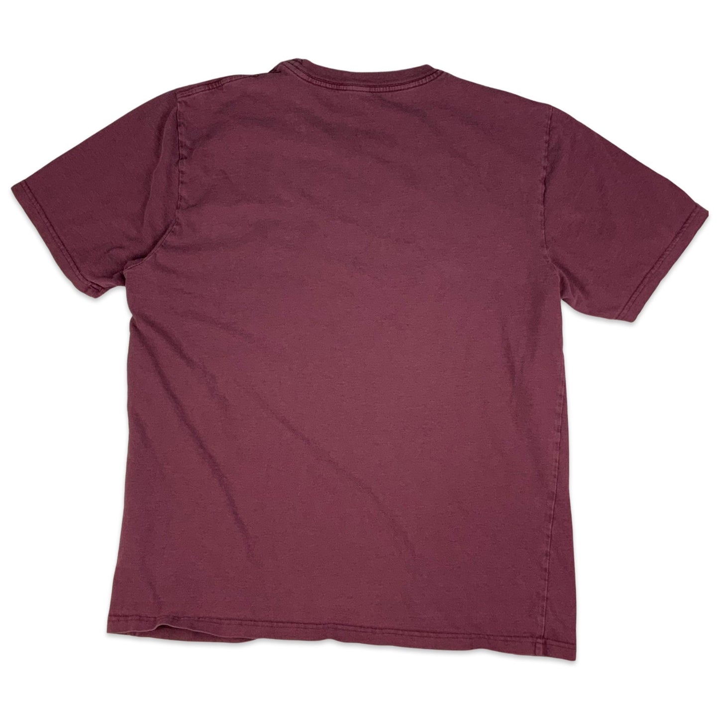 Y2K Burgundy Carhartt Tee S M