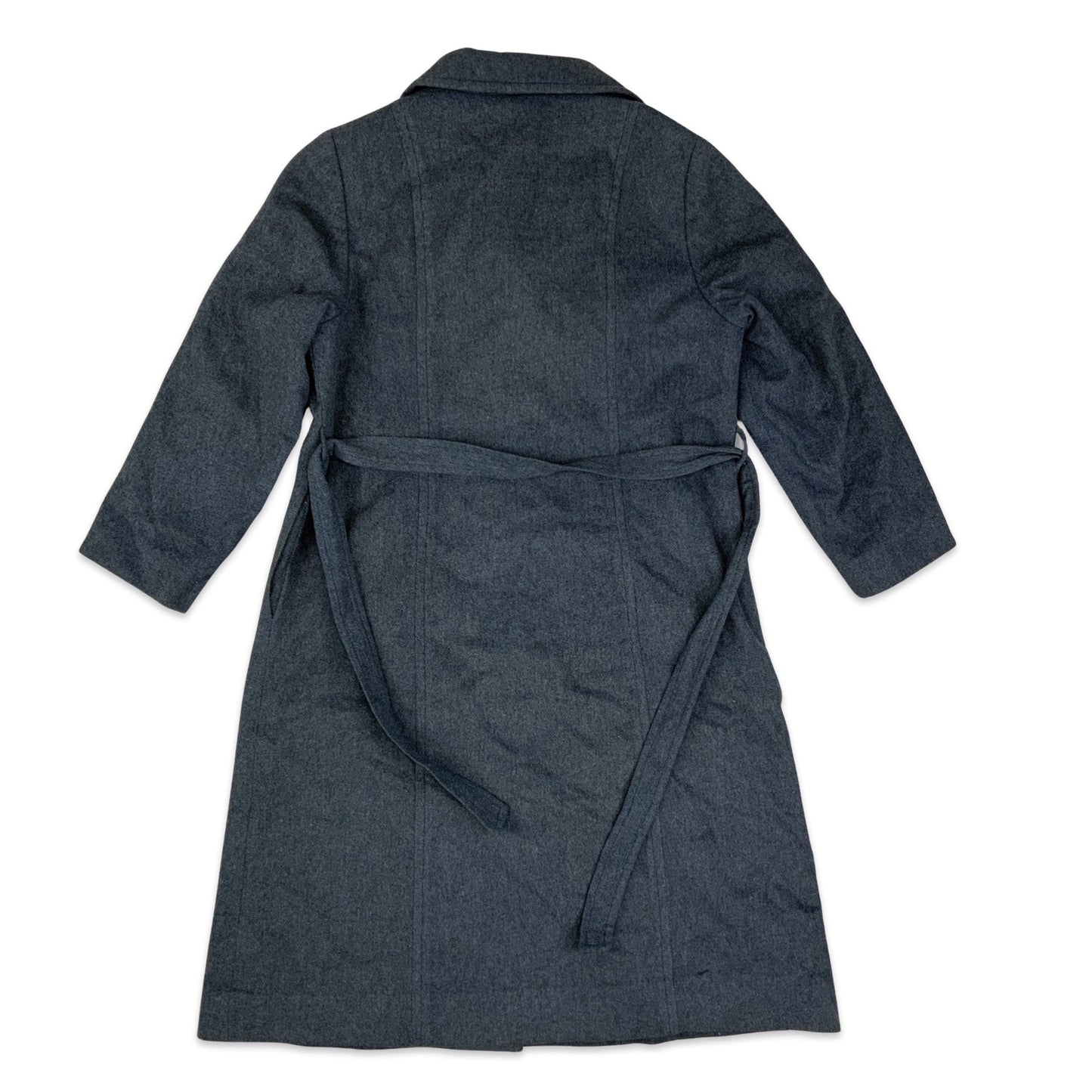 Vintage Grey Ladies' Wool Trench Coat 12