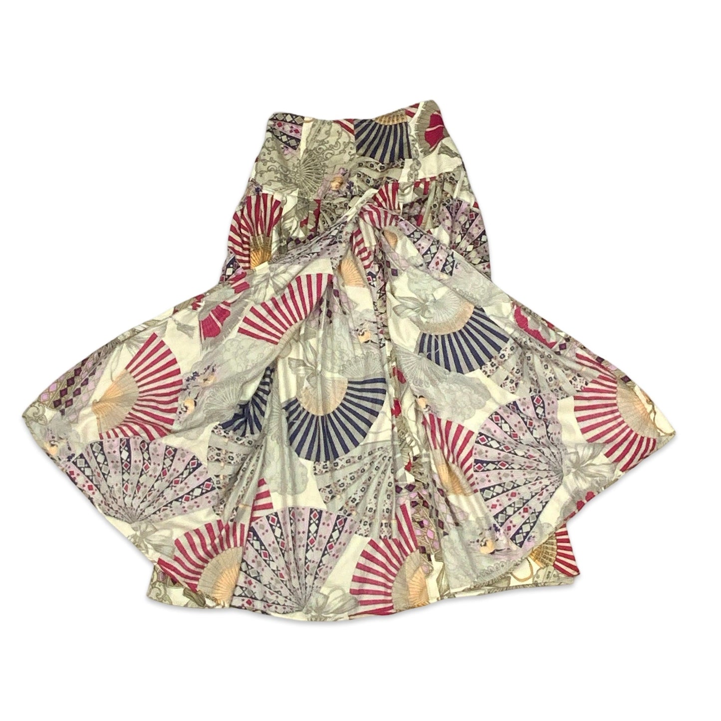 90s Drop Waist Maxi Skirt 8 10