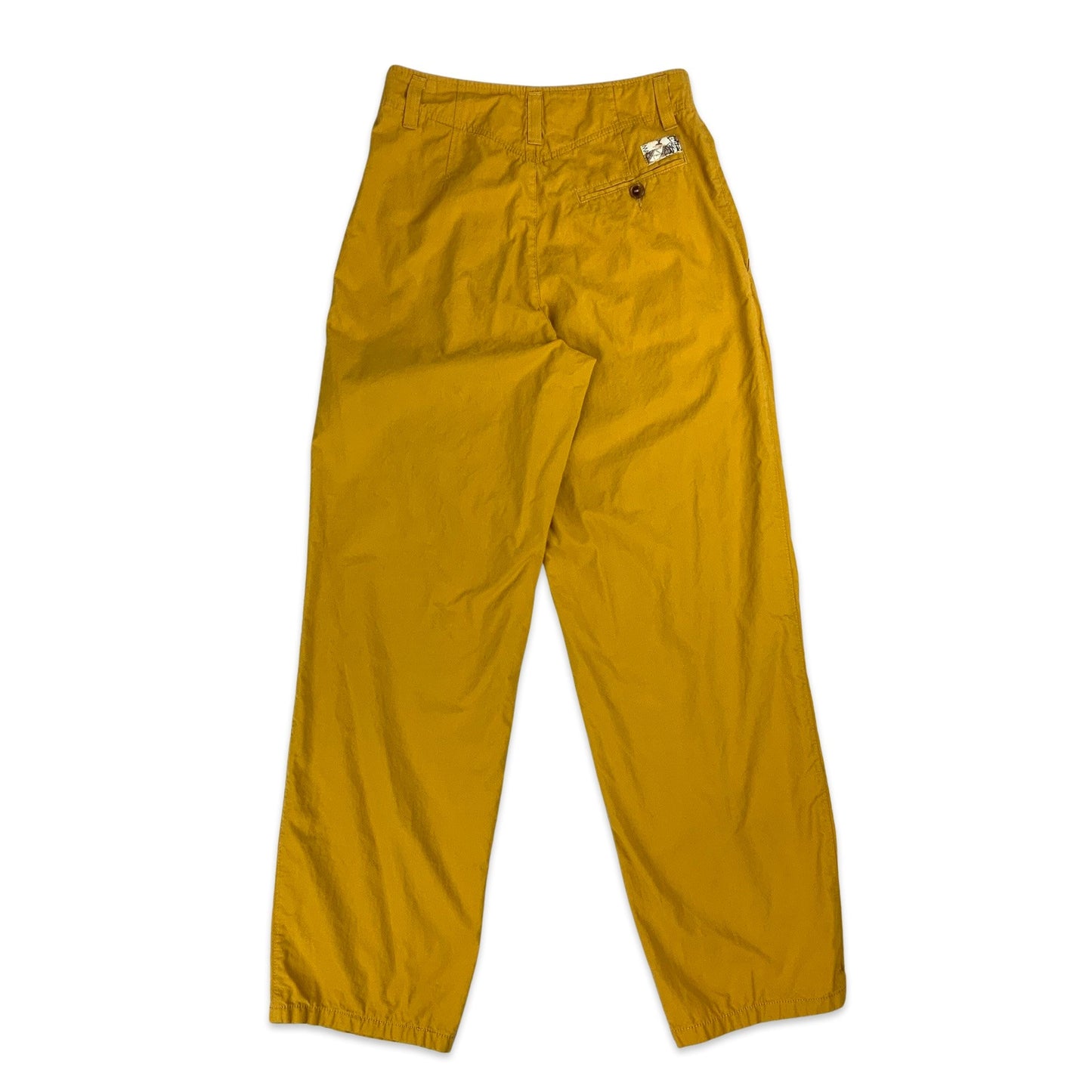 Vintage Mustard Yellow Wide Leg Trousers 6 8