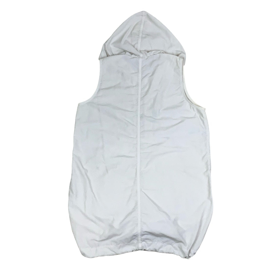 Vintage 90s Y2K ‘Miss Etam’ White Cargo Hooded Mini Dress 12 14