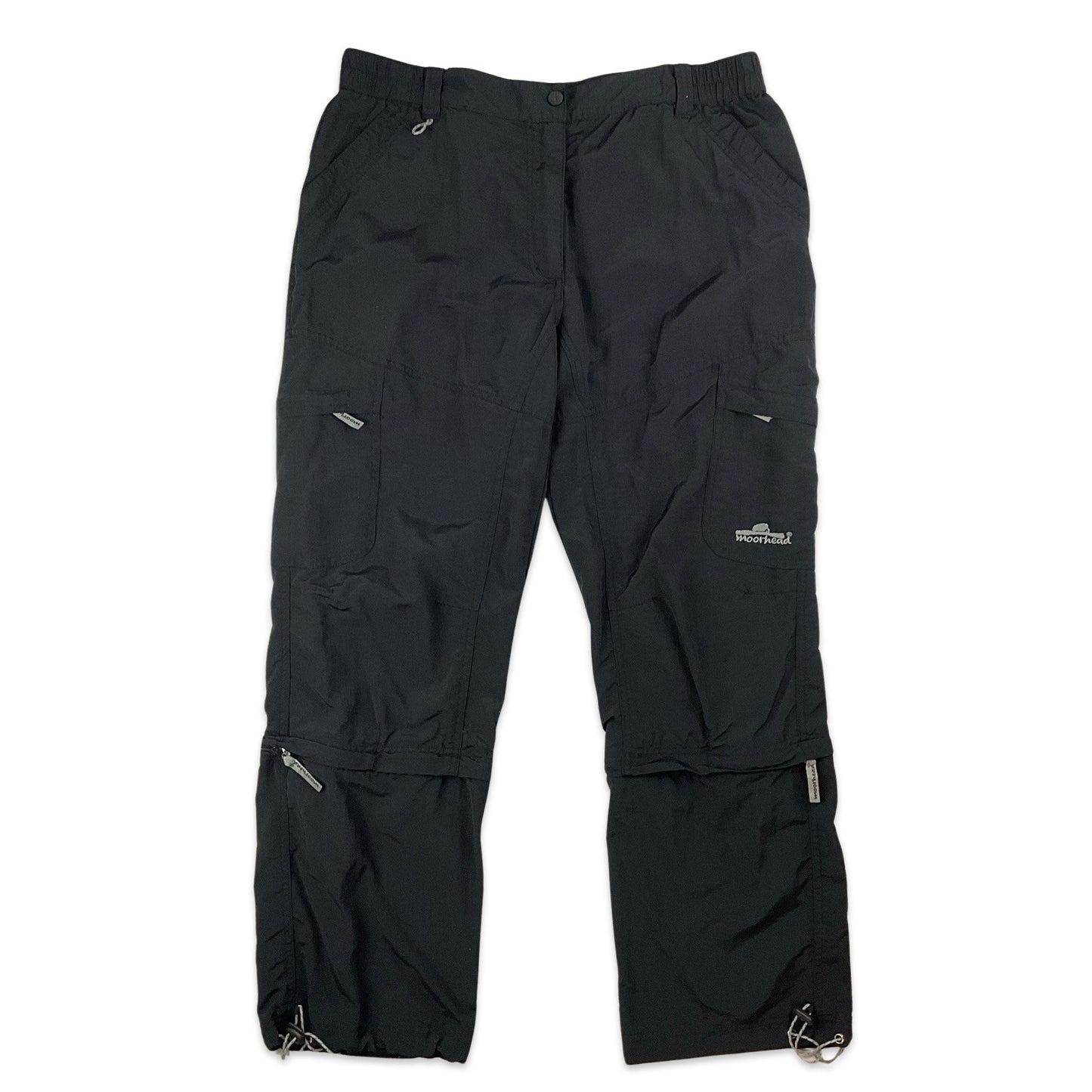 90s Y2K Black Cargo Trousers 16