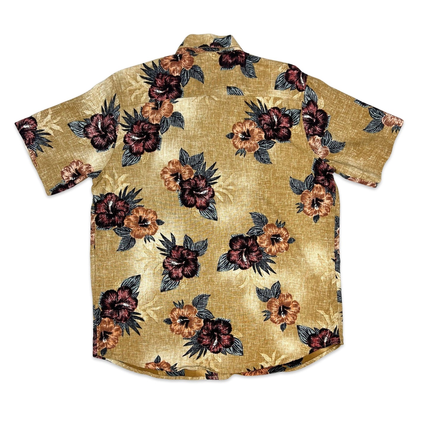 Angelo Litrico Brown Floral Print Shirt M L