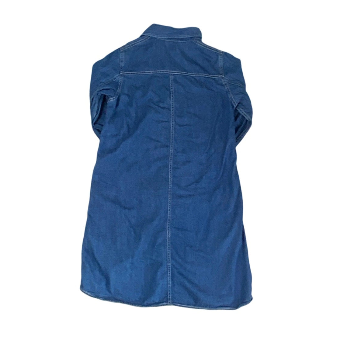 Vintage 90s Union Made Lee Sanforized Denim Shirt 10 12 S