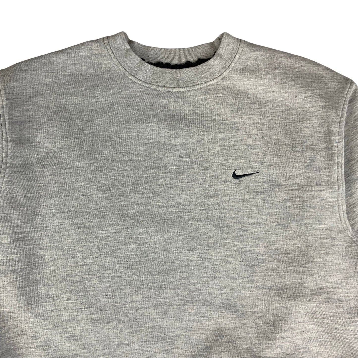 Y2K Light Grey Nike Jumper M